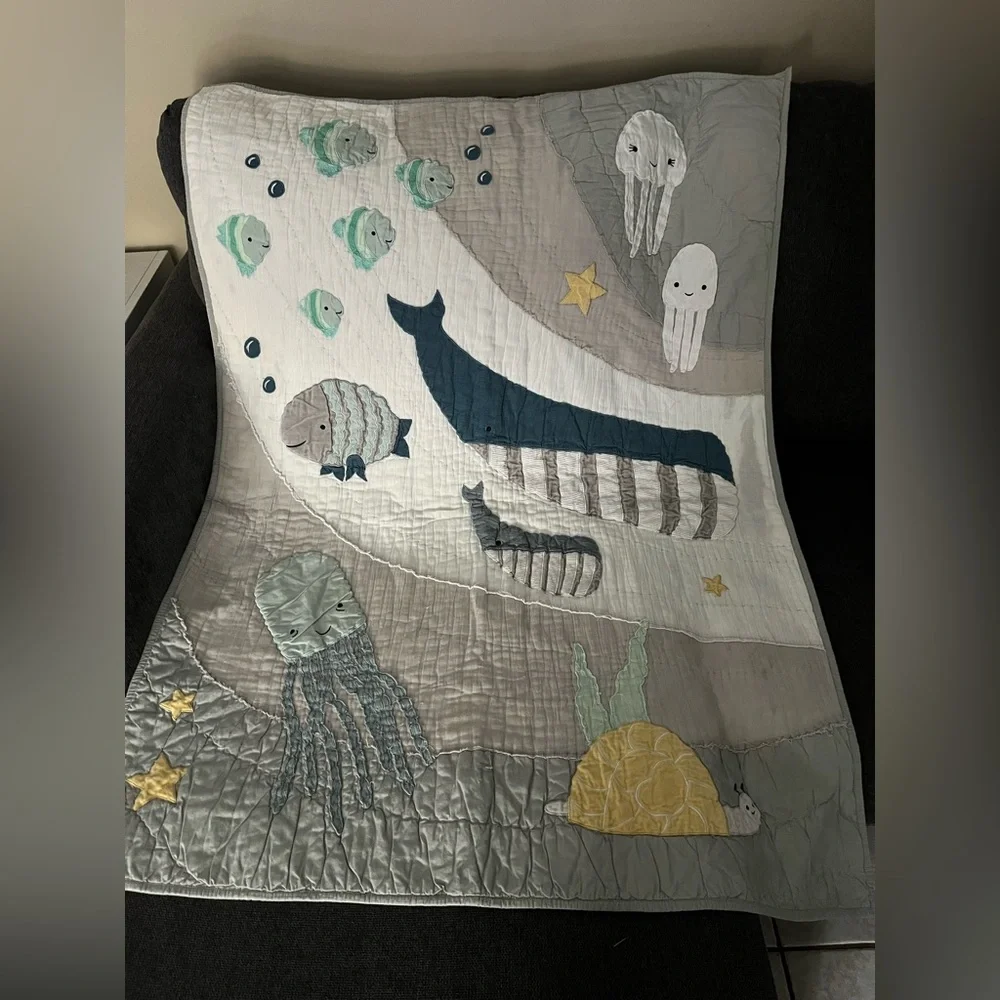Crate & Kids Underwater Creature Quilt